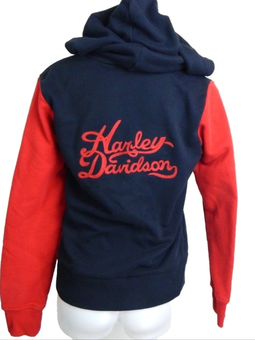 Harley Davidson Chain Stitch Embroidered Hoodie